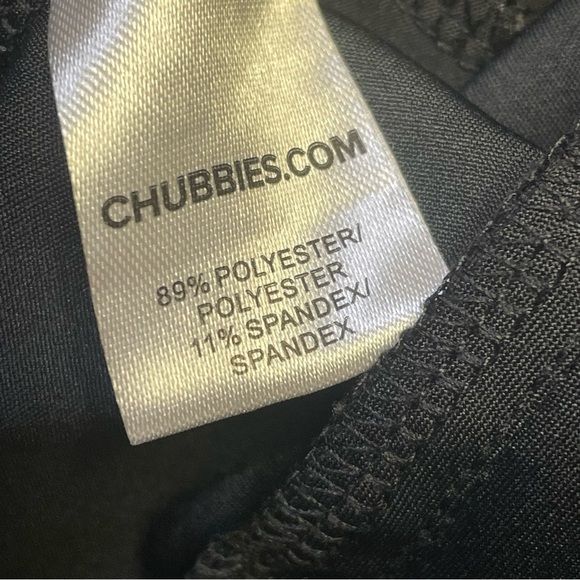 Chubbies The Obsidian Movementum 1/4 Quarter-Zip Pullover Black Gold Men's XL - Picture 9 of 13